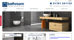 Desktop Screenshot of bathroom-engineering.co.uk